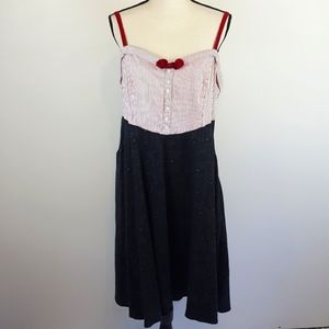 Doctor Who BBC Torrid Exclusive Collection Pin Up Rockabilly Midi Dress Size 14